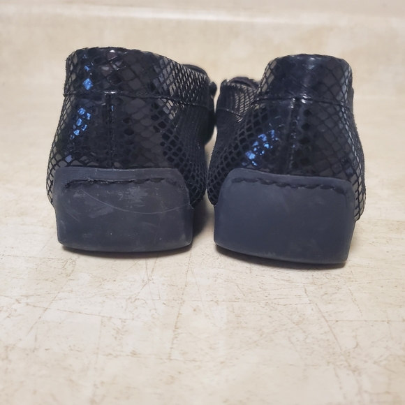 Stuart Weitzman Jewel & Leather Comfort Loafer Flat Python - Picture 5 of 14